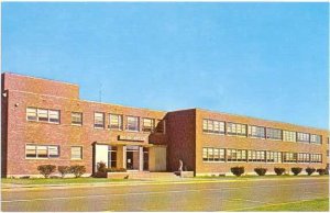 Fine Arts Building at Grambling College, Grambling Louisiana LA, Chrome