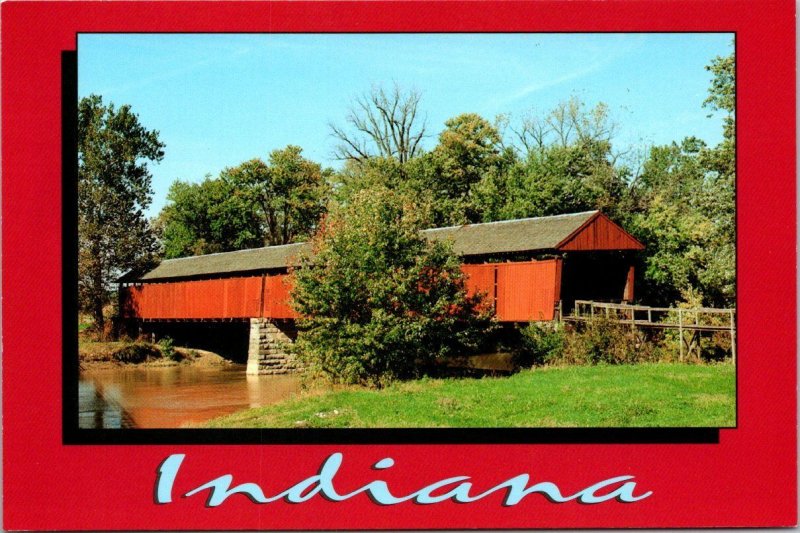 Indiana - Bell's Ford Covered Bridge - [IN-161X]