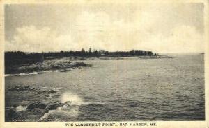The Vanderbilt Point Bar Harbor ME 1925