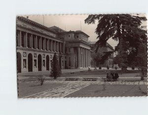 Postcard Principal façade Prado Museum Madrid Spain USA