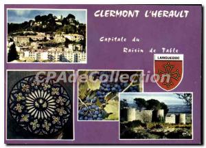 Modern Postcard Clermont L'Herault Vue Generale The Rosette