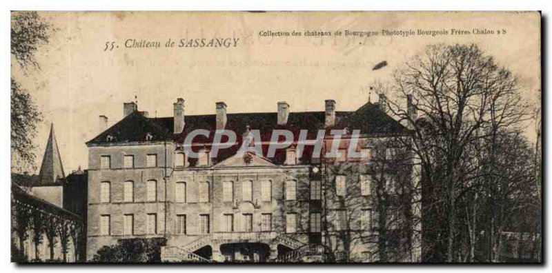 Chateau Sassangy - Old Postcard
