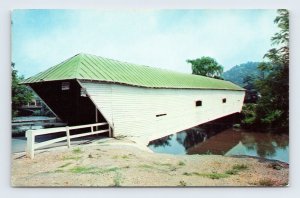 Covered Bridge Elizabethton Tennessee TN UNP Chrome Postcard P6