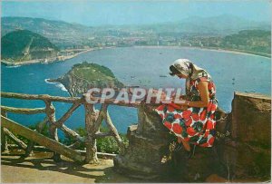 Postcard Modern San sebastian