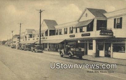 Sisson's Restaurant, 1913 - Watch Hill, Rhode Island