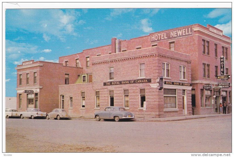 Newell Hotel , BROOKS , Alberta , Ontario , Canada , 40-60s