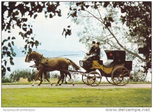 Swedish Postal Coach From The 1880s