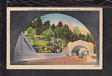 Tunnels,Elysian Park,Los Angeles,CA Postcard 