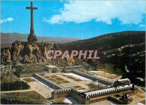 Modern Postcard Santa Cruz del Valle de Los Caidos Panoramic view from the po...