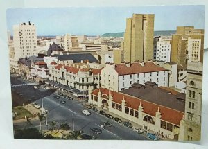 Smith Street Central Durban South Africa Vintage Postcard 1960s