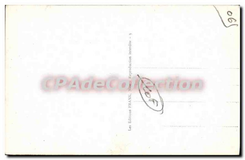 Old Postcard Juan Les Pins Pinede