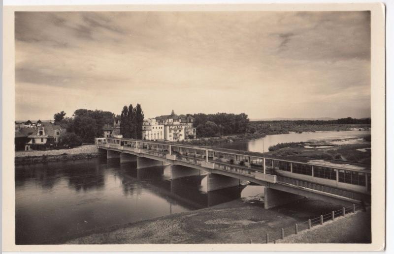 Slovakia; Baths of Piestny, Covered Bridge RP PPC, Unposted c 1950's