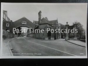 Wiltshire MARLBOROUGH COLLEGE Main Entrance - Old RP by R.A. Postcards Ltd
