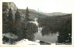 Postcard RPPC California Mammoth Lakes Twin Lakes Willard #946n 23-7163