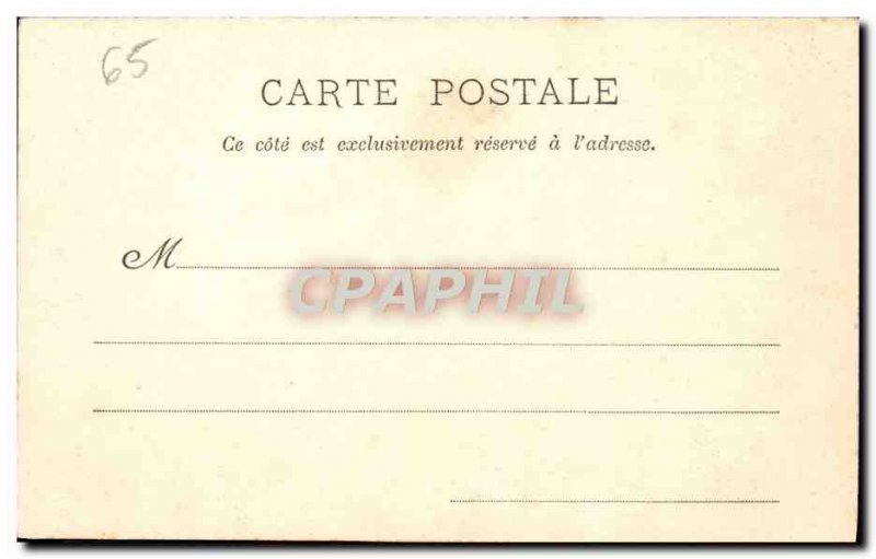 Old Postcard Cauterets Grand Hotel d & # 39Angleterre