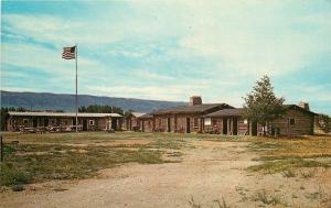 Casper WyomingOld Fort CasparBuilt 1858Platte River Bridge1950s Postcard