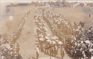 Real Photo I O O F Marching Band Mitchell South Dakota