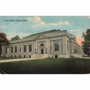 c.1910's Post Office Toledo Ohio Postcard /2R5-509