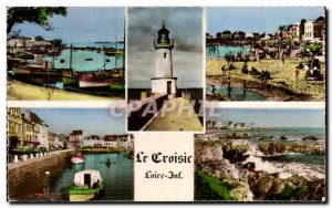 Old Postcard Croisic Loire Lighthouse