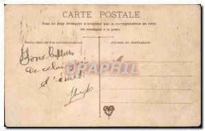 Old Postcard April 1st flowers fish