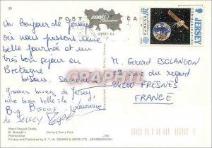 'Modern Postcard Greetings From Jersey Mont Orgueil Castle St Brelade''s'