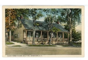 NY - Johnstown. Black Horse Tavern