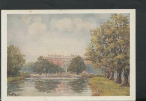 Middlesex Postcard - Hampton Court Palace and Gardens By Walter Bourke RS19064