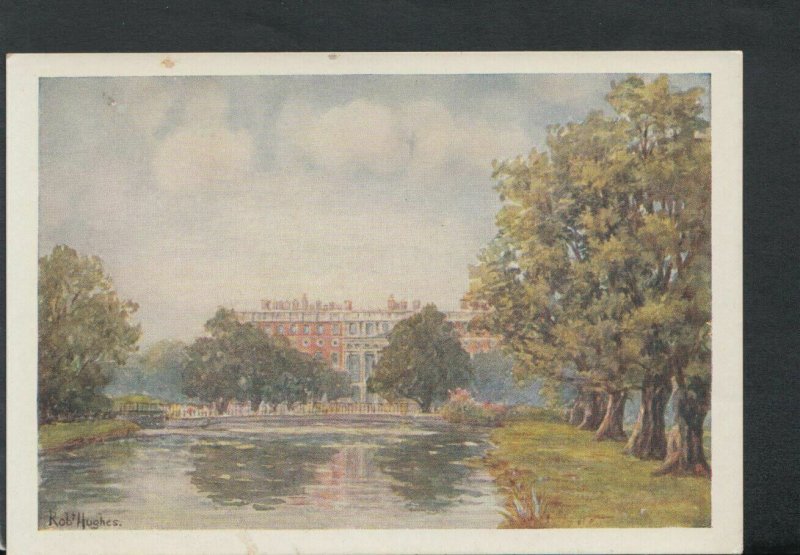 Middlesex Postcard - Hampton Court Palace and Gardens By Walter Bourke RS19064