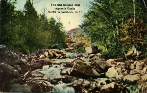 NH - North Woodstock. The Old Gordon Mill, Agassiz Basin (crease)