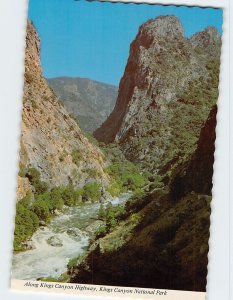 Postcard Along Kings Canyon Highway, Kings Canyon National Park, California