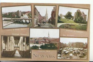 Nottinghamshire Postcard - Views of Newark - Ref 19258A