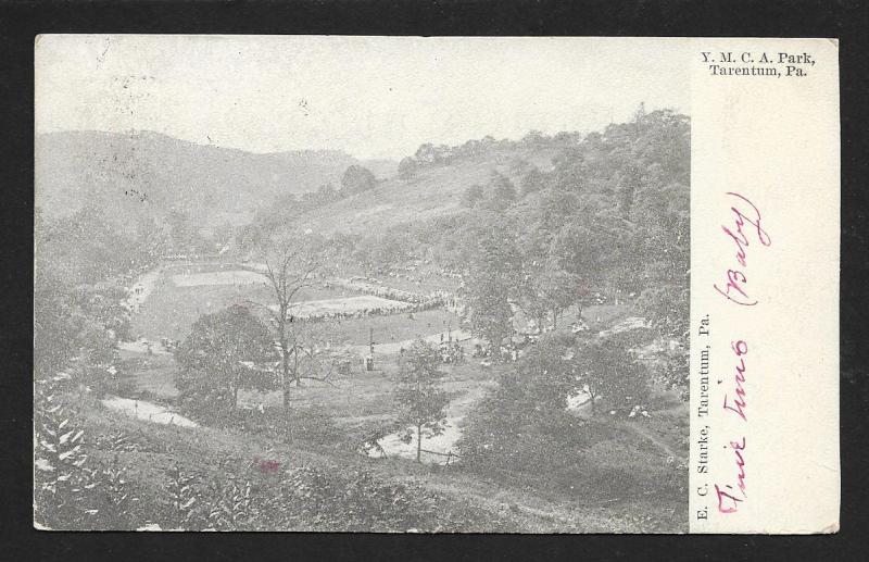 YMCA Park High View Tarentum PA Used c1907