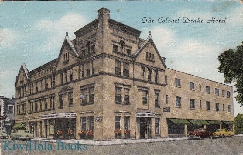 Postcard Colonel Drake Hotel Titusville PA