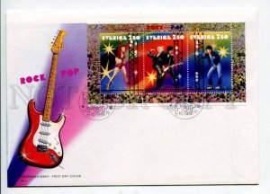 293491 SWEDEN 1991 year First Day COVER Rock Pop