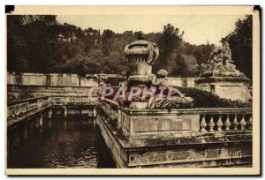 Old Postcard Nimes Fountain Gardens Roman Baths