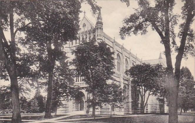 New Jersey Princeton The Chapel Princeton University Albertype