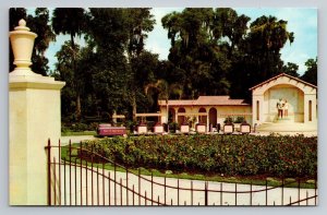 Entrance To Ponce De Leon Springs De Land Florida Vintage Unposted Postcard