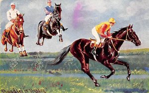 Horse Racing, Trotters, Unused 