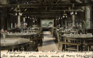 East Aurora New York NY Roycroft Dining Room 1907 Used Postcard ARTS & CRAFTS