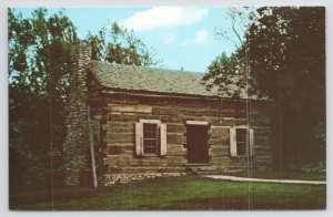 State View~Louisville KY~Log Cabin~Design By Thomas Jefferson~Farmington~Vtg PC