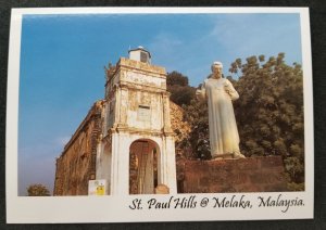 [AG] P879 Malaysia Melaka Malacca St. Paul Hills Tourism (postcard) *New