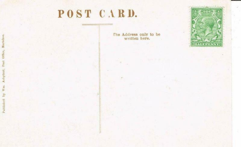 NORTH MORTE VILLAGE UNUSED BUT WITH STAMP 1900'S PUBLISHER AHSPLANT