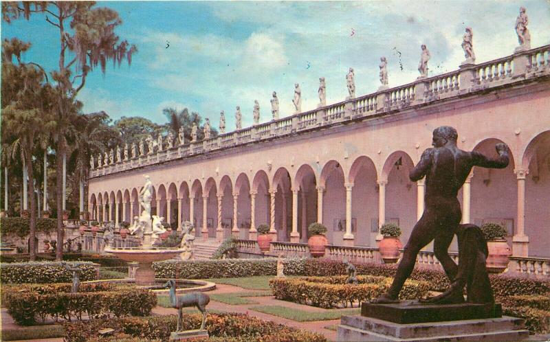 Ringling Art Museum Sarasota Florida FL Postcard