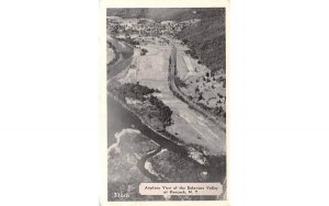 Airplane view of the Delaware Valley Hancock, New York Postcard