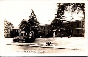 M.J. Clark Memorial Home Grand Rapids Michigan RPPC C037