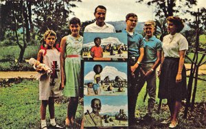 Maine Methodists Serving Our Paris Abroad Mission Work Postcard