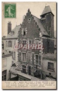 Tours - Old House - Old Postcard