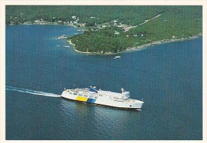 Canada Ferry M S Chi-Cheemaun On Georgian Bay