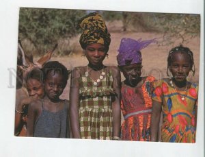 470825 Africa Senegal Pular maidens Old photo postcard