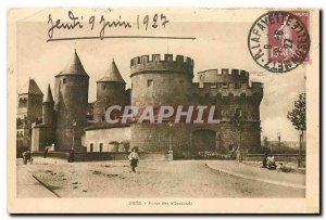 Old postcard Porte des Allemands Metz